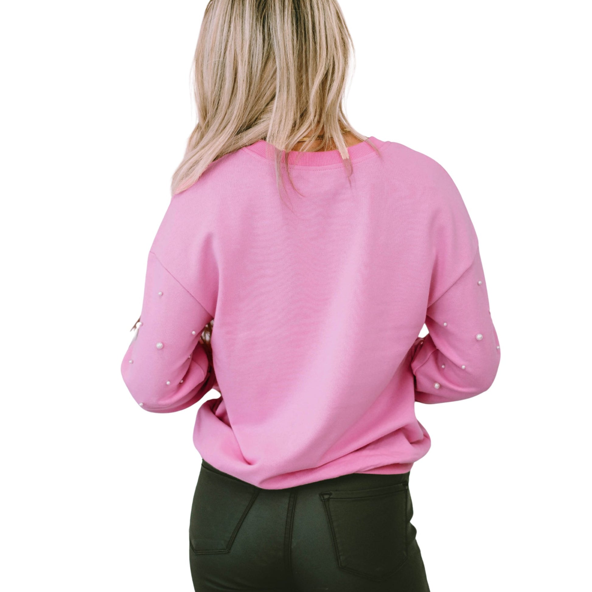Pearl Pink Sweatshirt - Lavish life LLC 